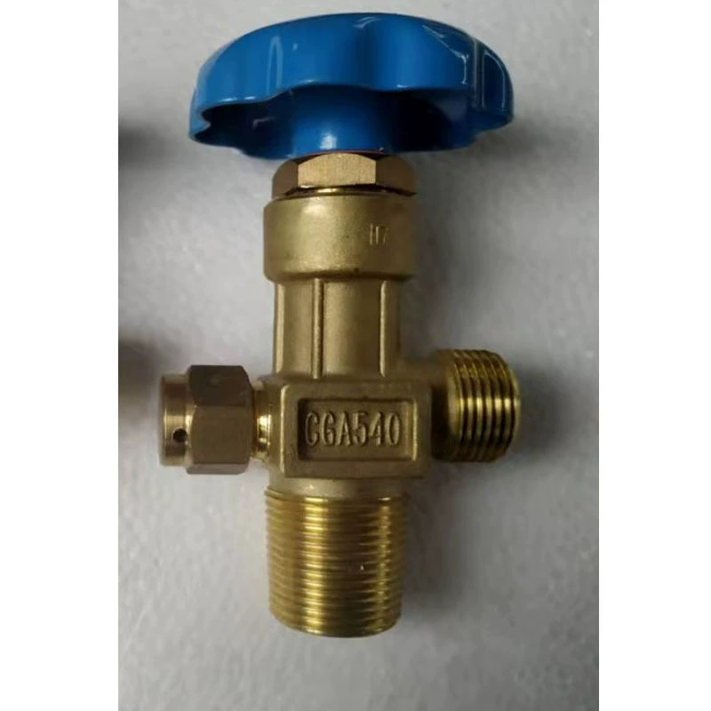 Клапан для газового баллона с ручным колесом Кислородный клапан для баллона QF-2G1 CGA580 CGA540 CGA540C