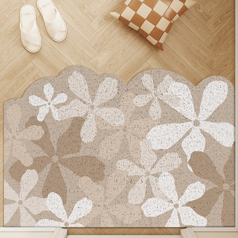 Durable Pvc Door Mat For Entryway - Scratch Resistant Dust Scraper_voghion.com