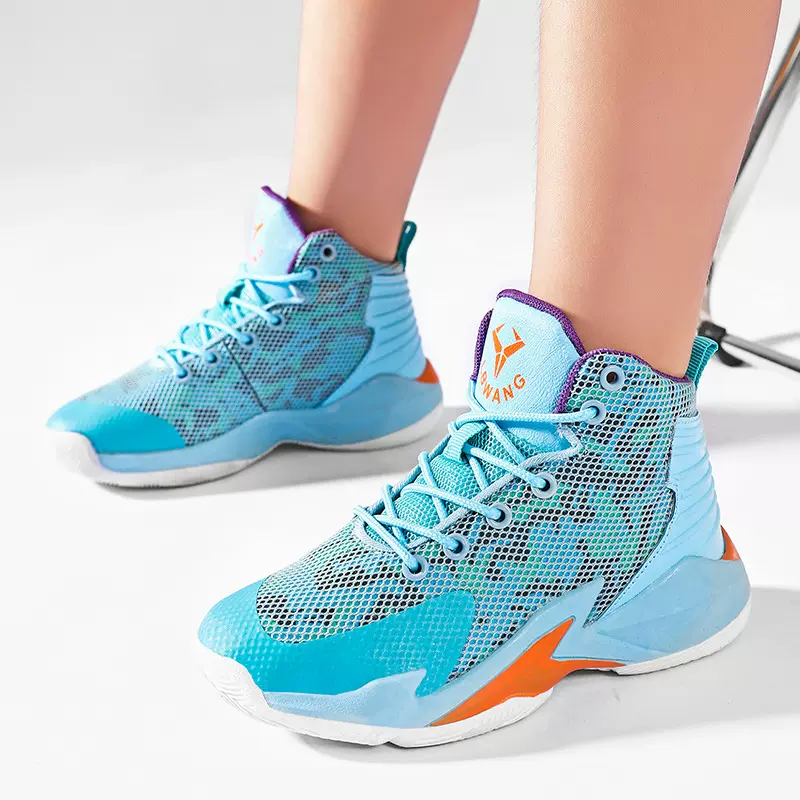 儿童实战篮球鞋2025新款网面透气防滑大底中大童运动鞋学生球鞋