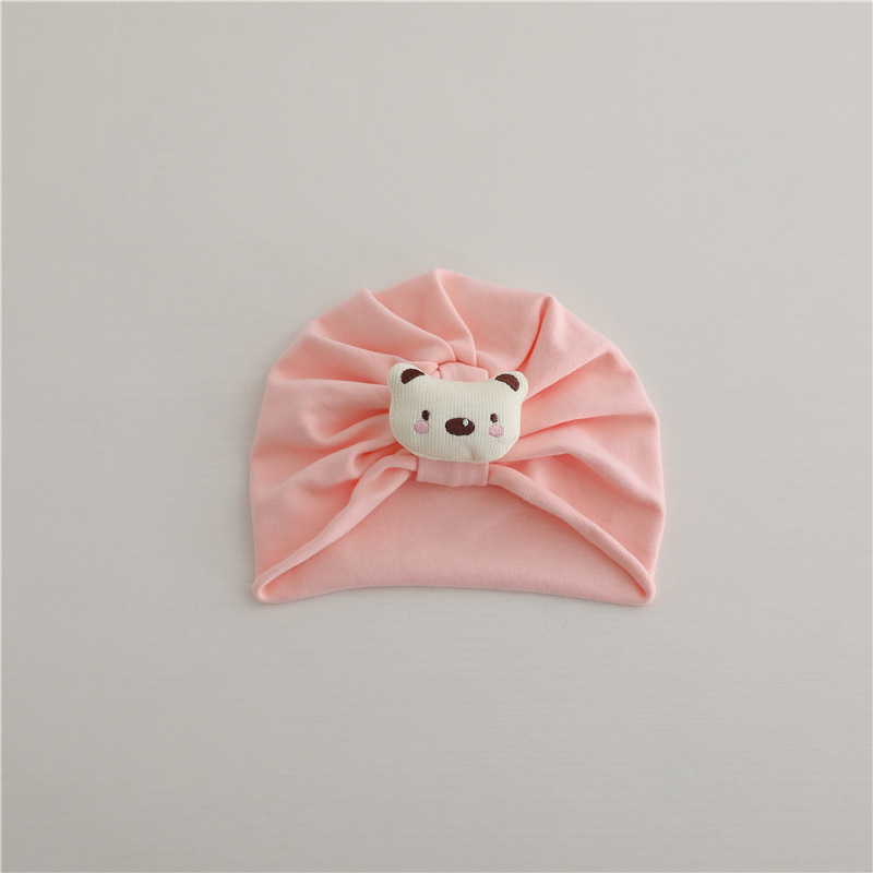 Gorro Estilo Indio para Recién Nacido de Algodón, Cálido, para Primavera y Otoño