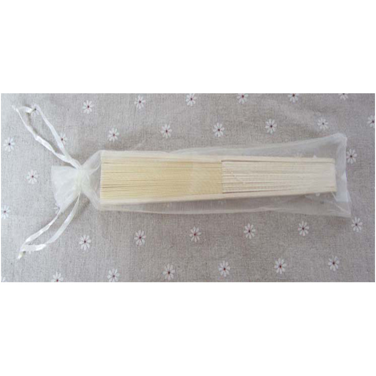 En stock 6*26 ventilador Blanco Bolsa de malla/color sólido perla bolsa de hilo/organza bolso de la joyería bolsa de embalaje