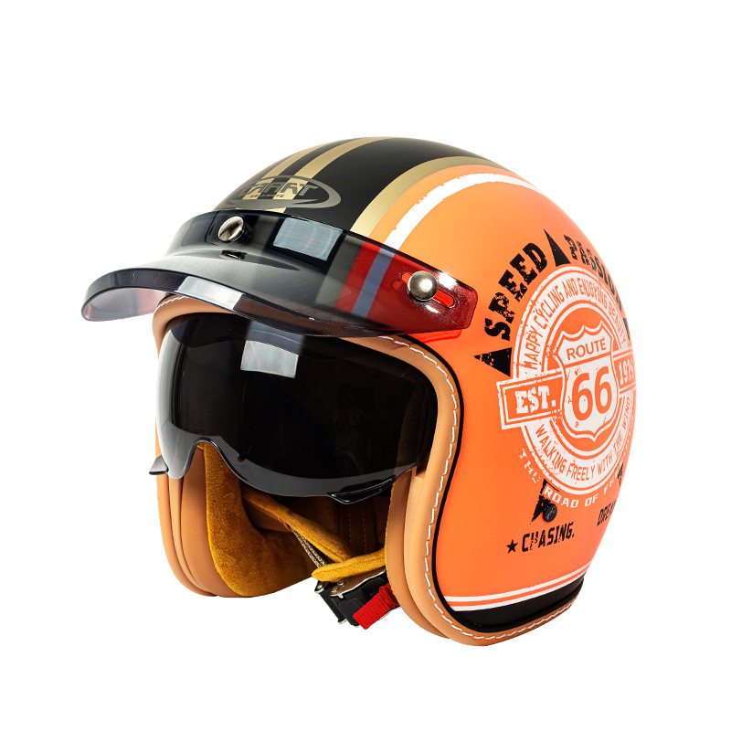 Motosiklet kaskı (dəbilqə) – Changjia Zhixiao Helmet Electric Scooter - orangeroute-66-m