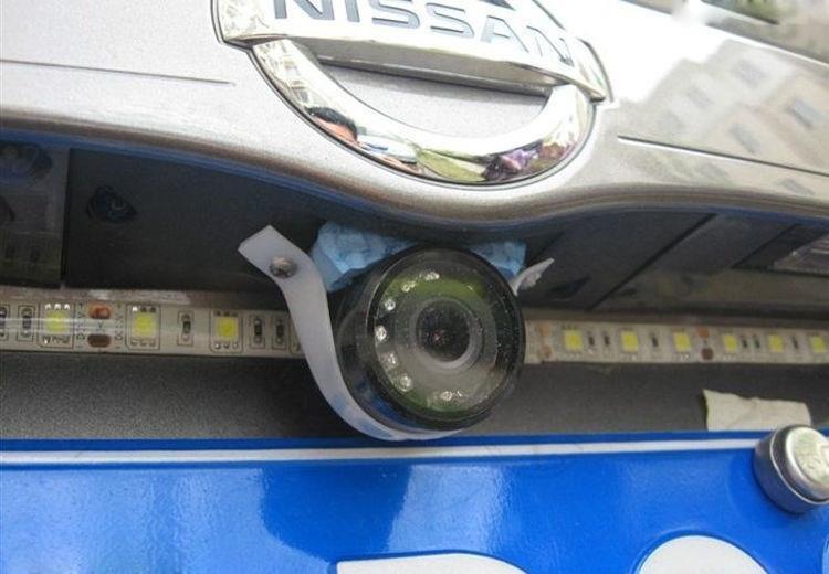 Infrared Perforated Reversing Camera Hd Waterproof Infrared Night Vision Car Camera