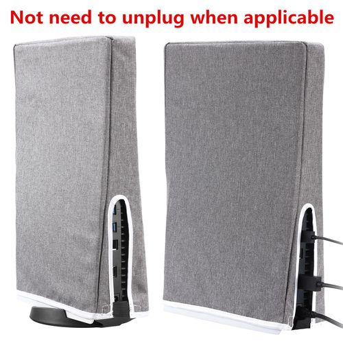 PS5 dust cover Slim simple version suitable for Sony PS5 Slim game console dust cover