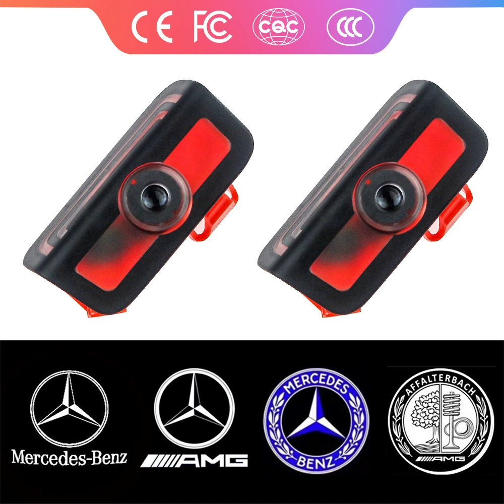 Подходят для дверных приветственных ламп Mercedes-Benz 22-23 C-Class W206/C200/C300/New S-Class Maybach автомобильная подсветка
