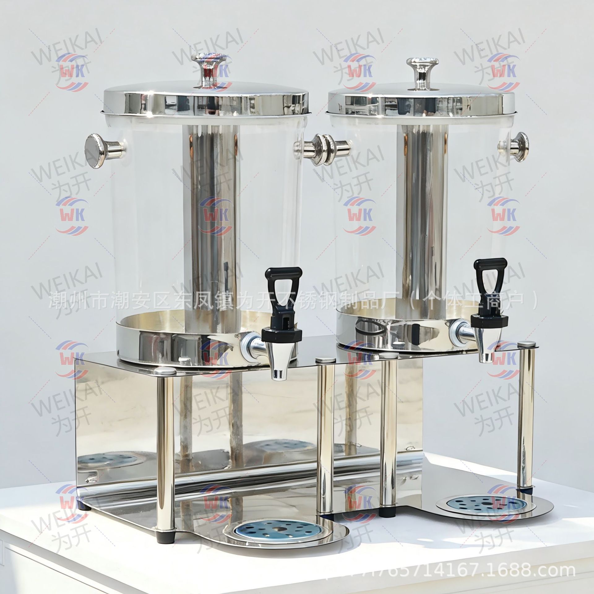 8l máquina de bebidas frías de acero inoxidable cubo de bebidas hoteleras trípode de jugo comercial juicedspenser equipo de bebidas frías comerciales image 13