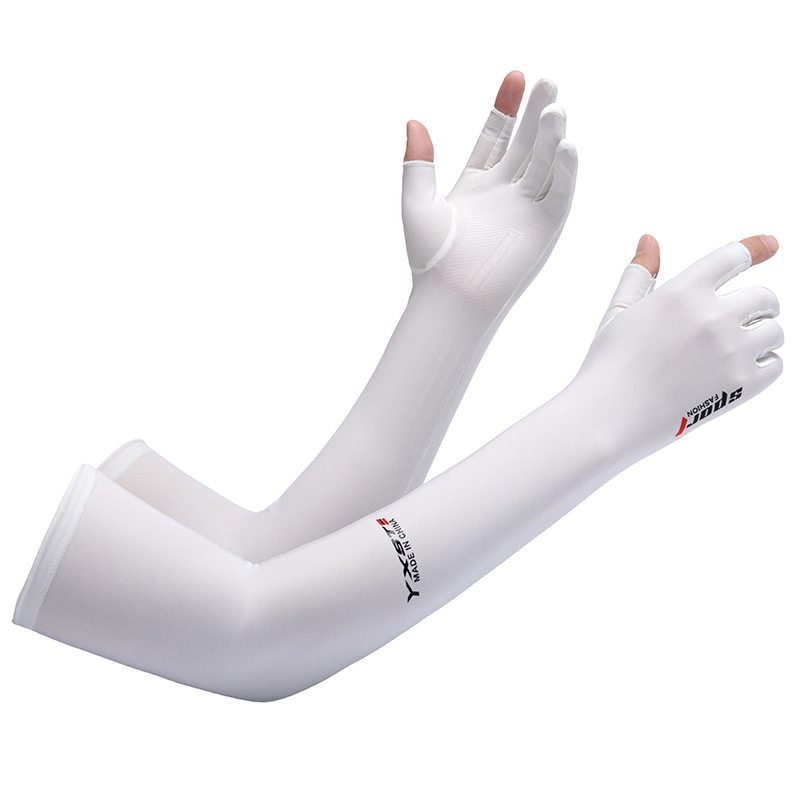 Mangas de Hielo para Ciclismo de Seda de Hielo, Protección UV y Elásticas para Conducción image 8