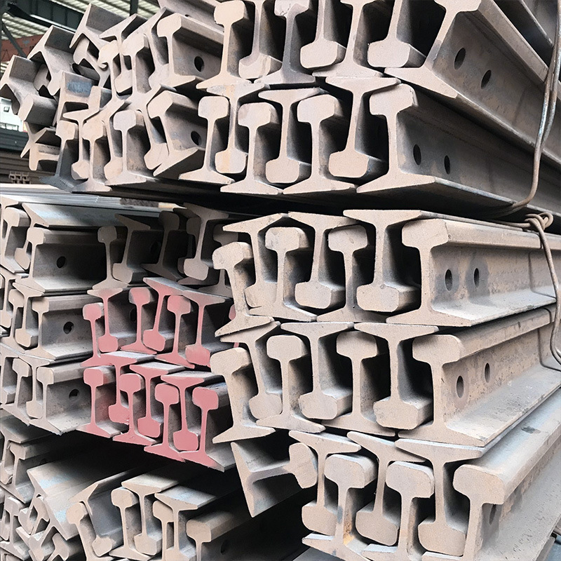 佛山批发热轧钢型材起重机导轨钢轨qu7050kg轨道钢