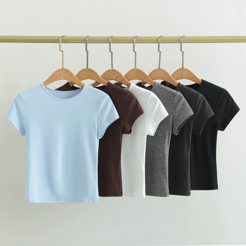 Спортивные футболки LULU с короткими рукавами в американском стиле