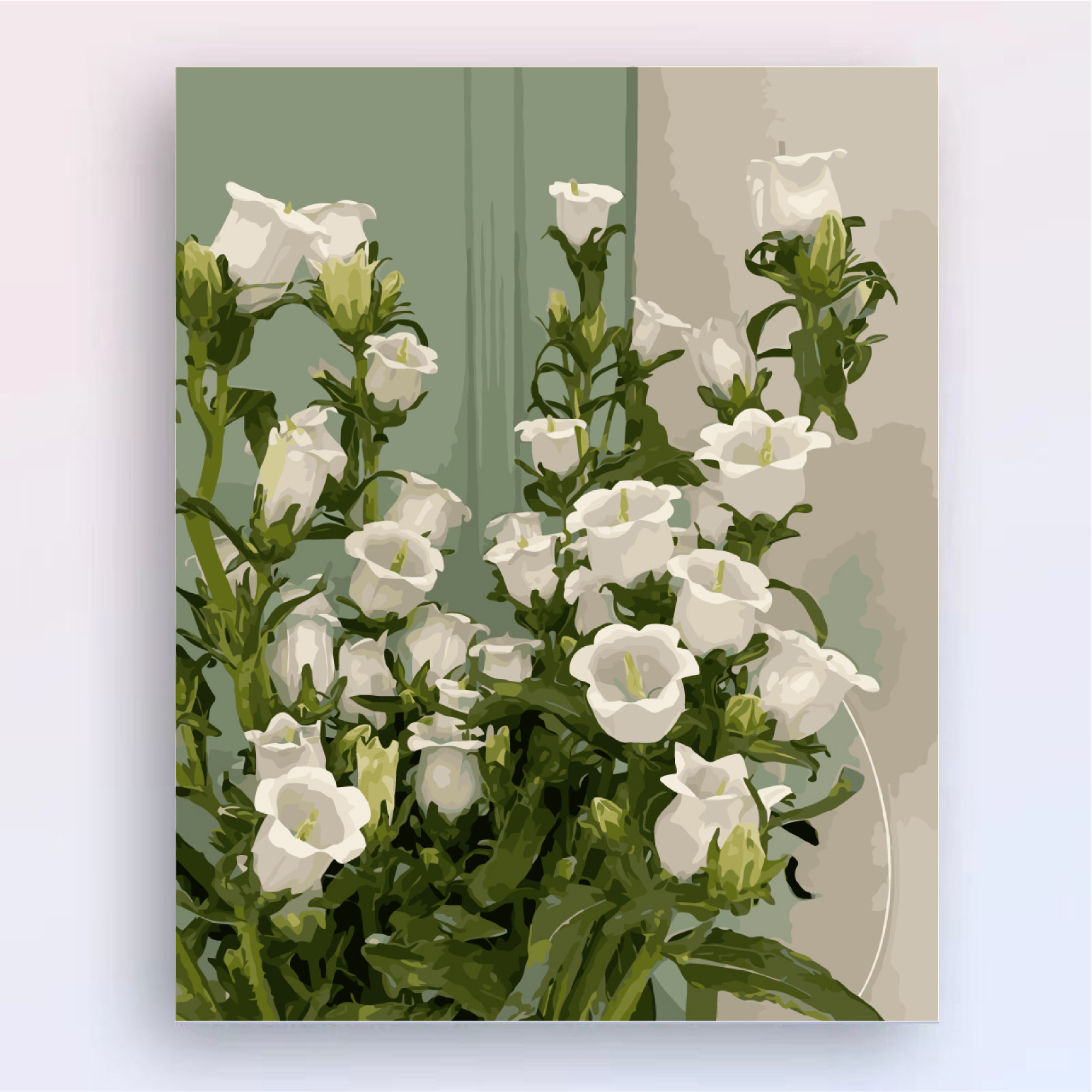 Personaje de dibujos animados bricolaje pintura al óleo digital hecho a mano relleno de color pintura acrílica pintura decorativa Margarita