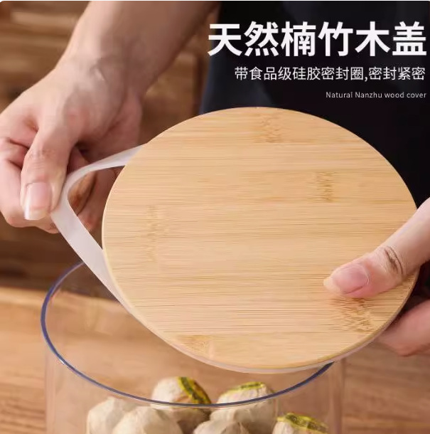 Fábrica directa de gran capacidad tanque de sellado de plástico naranja pequeña hoja de té de medicina tradicional china muestra botella de almacenamiento de goma de pescado almacenamiento de cáscara de naranja