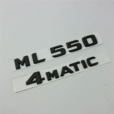 Car logo ML450 rear lettering, ML500 - standard-ml5504matic