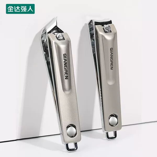 Jinda Strongman T6615 Angled Nail Clippers Large Nail Clippers Pointed Tip Manicure Nail Clippers Wholesale in Stock