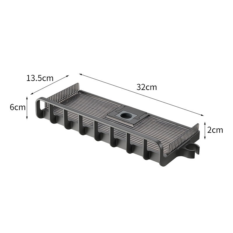 Rack de baño sin perforación inodoro casera de ducha de almacenamiento rack de barra de cesta de ducha bandeja rack