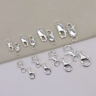 S925���y��Ȧˮ�ο۷��ۏ��ɿ��rβ�����ִ����ֹ�DIY�Ʒ���
