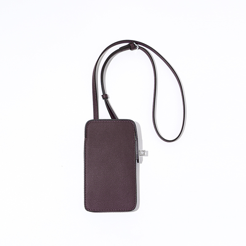 Nueva moda todo partido de bloqueo bolsa de teléfono móvil de la palma de impresión de cuero caja de bolsa de color sólido simple crossbody mini bolso para las mujeres