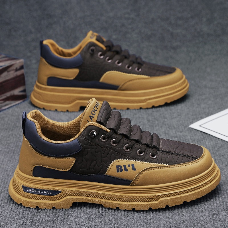 Zapatos de moda Martin para hombres británicos retro zapatos de skate otoño 2024 nuevos zapatos deportivos casuales bajos para hombres