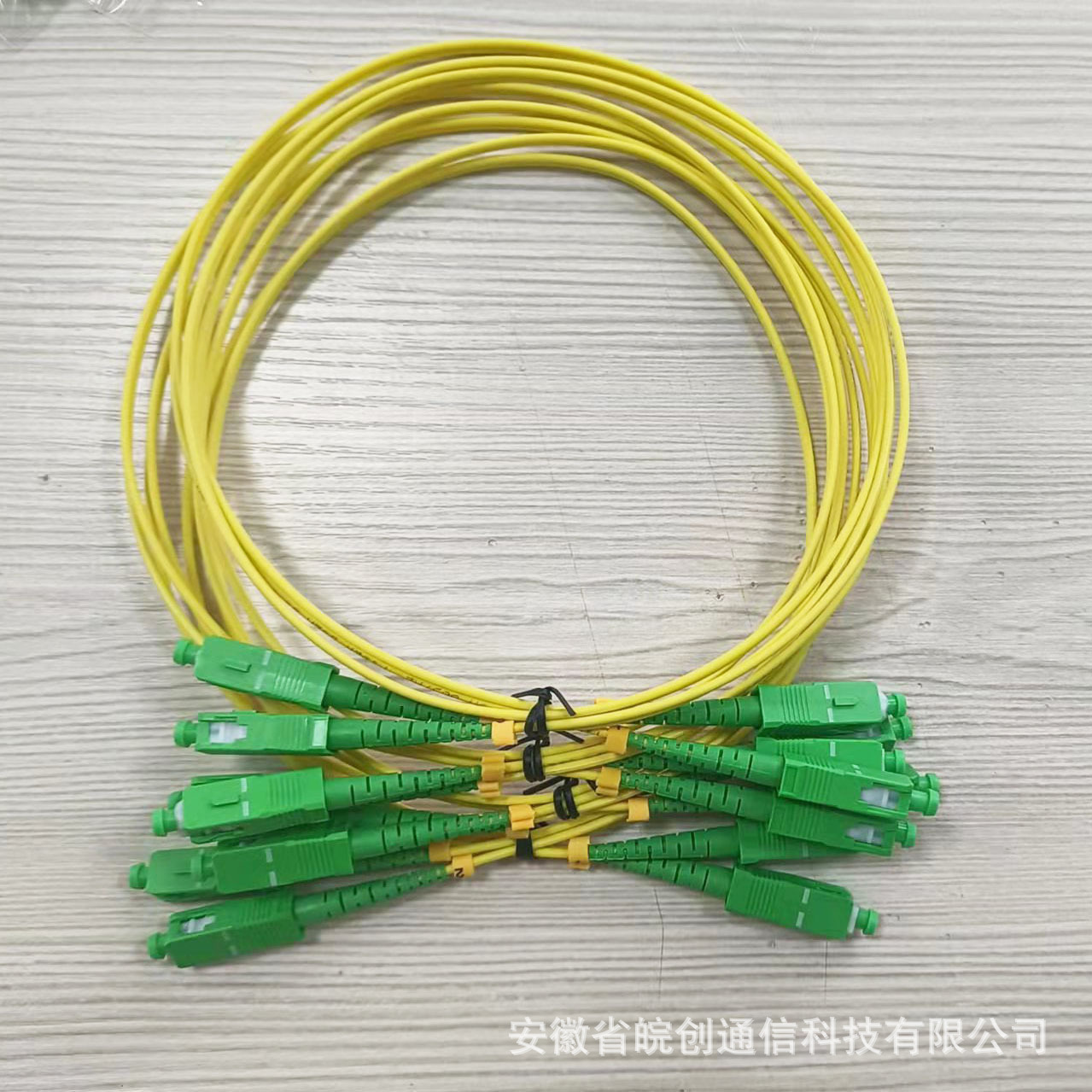 双工SC/APC-3.0-1M光纤跳线   单模电信网络级光纤连接器