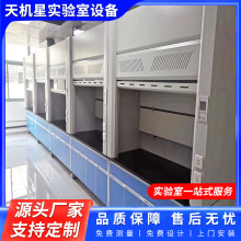 实验室钢木通风柜系统步入式排风柜全钢通风橱落地式通风台