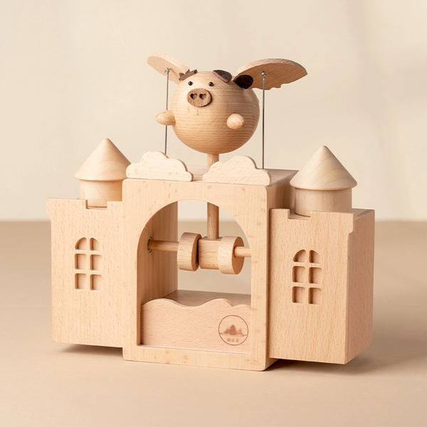 Castle Flying Pig (Electric)-DF Music Box