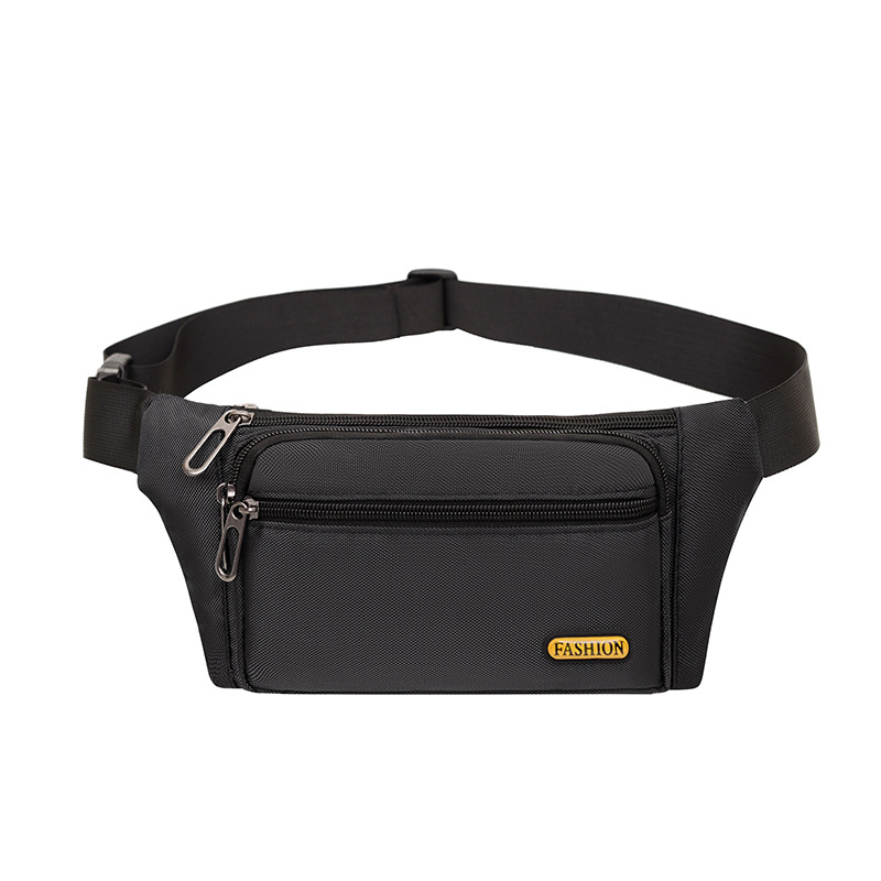 New Style Waist Bag for Men, Large Capacity Cashier Business Bag, Wear-Resistant Outdoor Sports Mobile Phone Bag, Wallet, Casual Belt Bag for Men