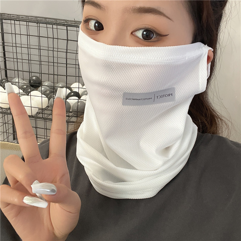 반사 라벨 마스크 화이트