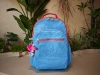 Blue -red stitching
