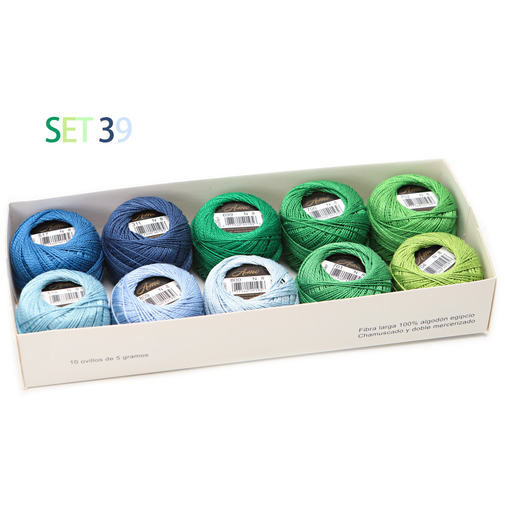 10 색 SET 39*10 색 조합