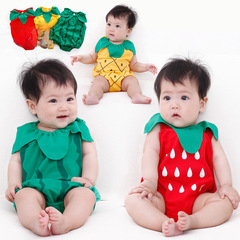 Cute and Charming Baby Bodysuit, Newborn Diaper Cover, Baby Triangle Romper, Cartoon Climbing Suit, Thin Summer Outfit