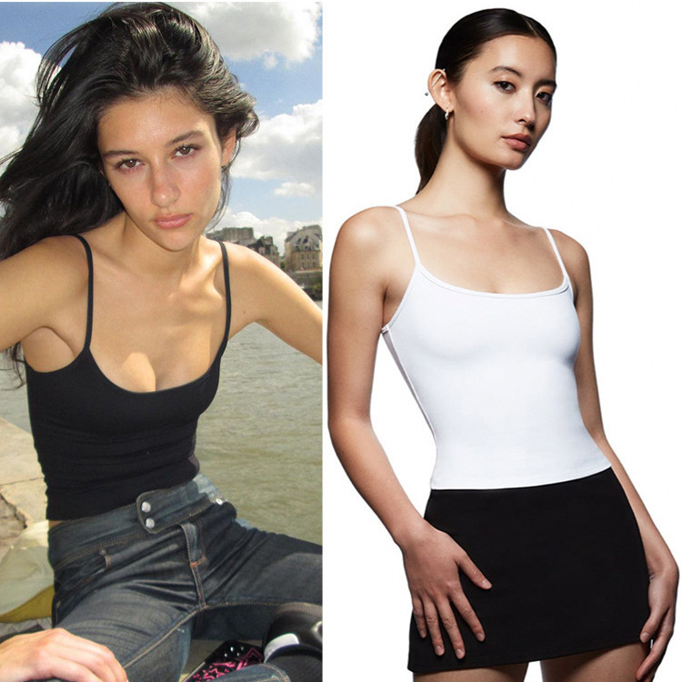 Spot Tankair Sexy Basic Elastic Quick-Drying Top Running Fitness Vest with Bottoming Shirt with Small Suspbottomers