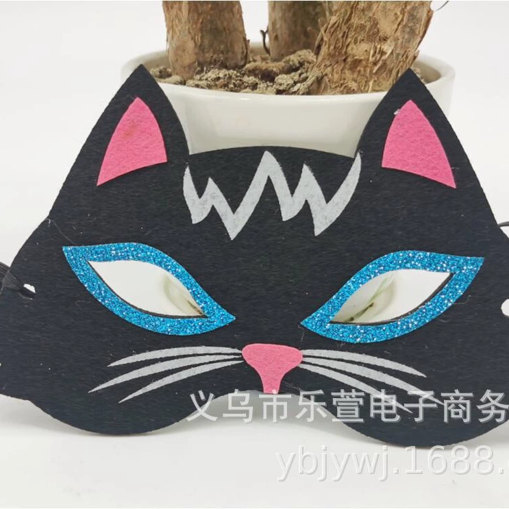 Флизелиновая маска на Хэллоуин, Детский пакет из нетканого материала своими руками, танцевальное представление, одеваются реквизиты для детского сада