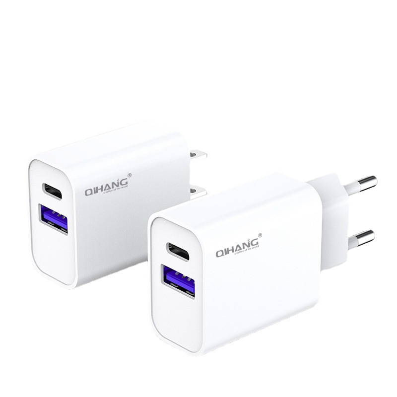 20W充电器USB Type-C Pd快速充电插头适配器墙壁手机充电器头批发