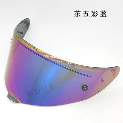 helmet visor accessories, Dəbilqə (Kaska) aksesuarları - tea-five-color-blue-sunshade-version-recommended-for-daily-use