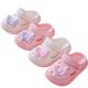 Girls' Clogs for Summer, Bowknot Cute Fashion Closed-Toe Two-Way Slip-On Beach Sandals