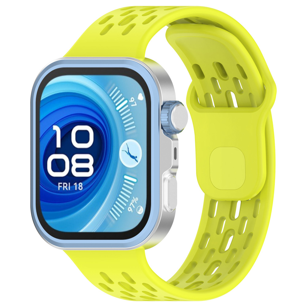 适用于华为 Watch Fit 4 Pro / Fit 4/fit3 蜂窝网反扣硅胶表带