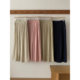 High-End Solid Color Tencel Wide-Leg Pants for Women, Ins Style, Simple and Luxurious, New Summer Thin Straight Cropped Pants
