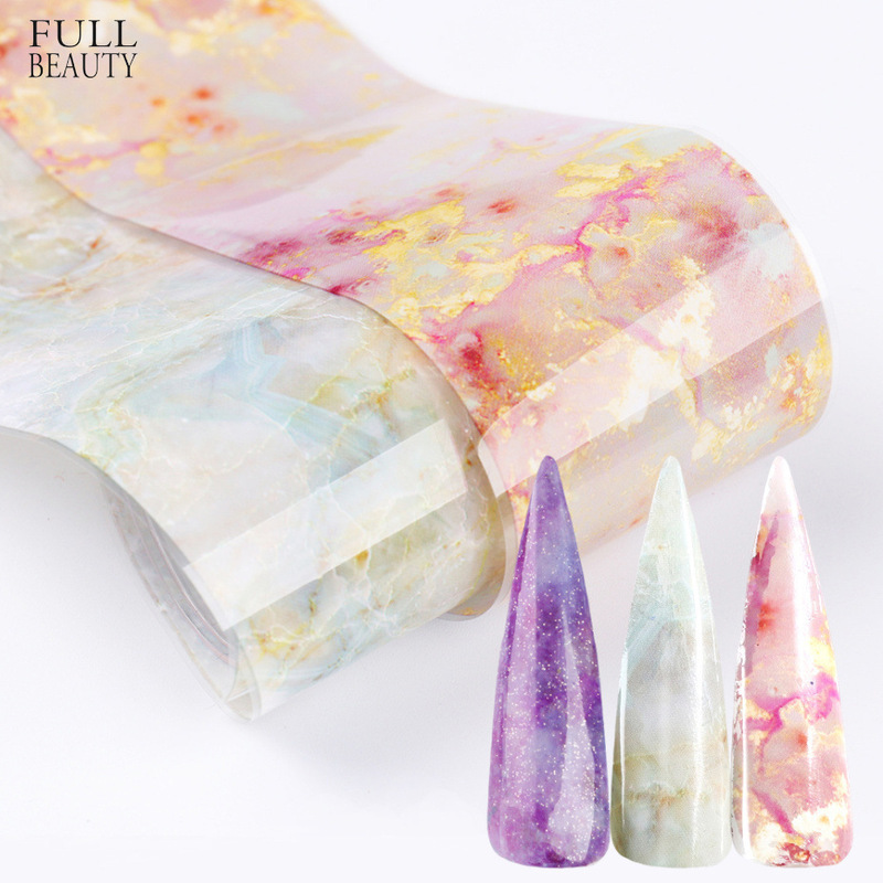 Cross-border source new nail art star paper ins marble oil painting Leopard retro TIKTOK lace paper