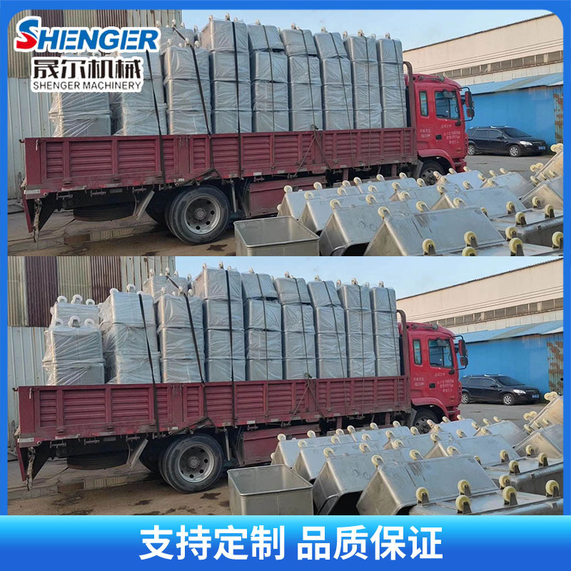 304 Stainless Steel Small Material Cart, Workshop Turnover Tank Cart, Food Thawing and Pickled Pork Hopper Cart, Meat Cart 304 Stainless Steel Small Material Cart, Workshop Turnover Tank Cart, Food Thawing and Pickled Pork Hopper Cart, Meat Cart