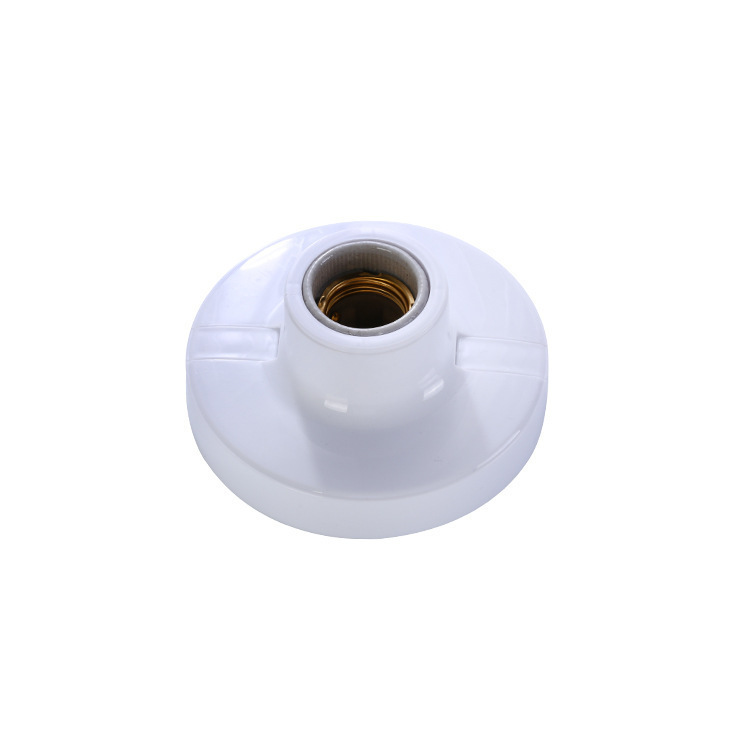 E27 portalámparas de boca de tornillo portalámparas de cerámica tipo techo de ingeniería casa bombilla led portalámparas impermeables con rosca portalámparas de baquelita