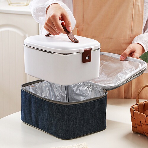 110V220V12V24V Weibili 1.8L car electric heating lunch box large capacity portable electric heating lunch box