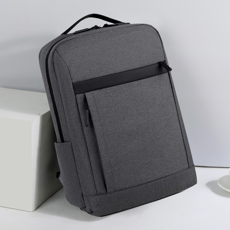 2023 men's new student commuting computer bag, fashionable large capacity backpack, USB charging_voghion.com