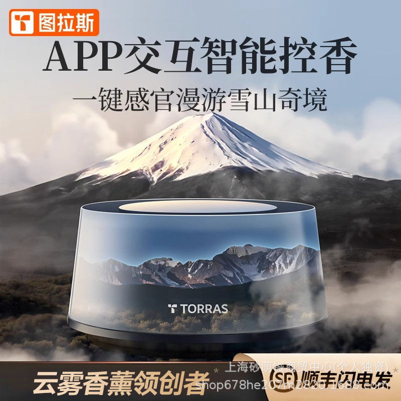 【公式正規品】Tulas APP インタラクティブビューイングカーアロマセラピーソーラーハイエンド香水消臭に最適|undefined
