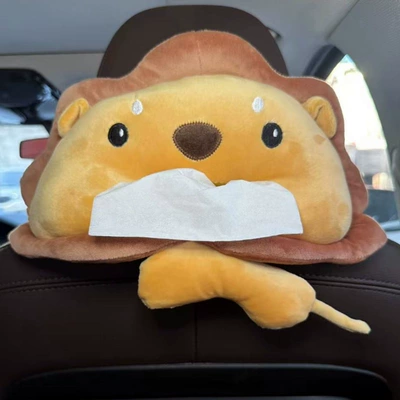 Advanced Sense Cute Lamb Creative: Car tissue box/set