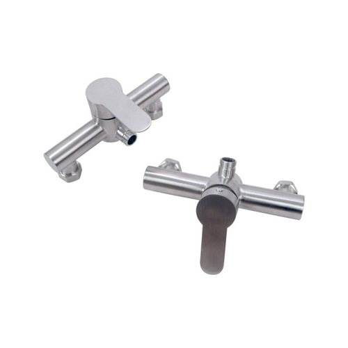 Modern shower set household stainless steel shower toilet bathroom simple shower faucet rain shower head