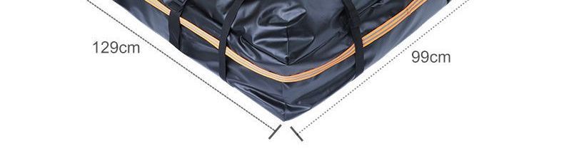 Roof bag, SUV roof bag, rainproof and waterproof roof bag, car luggage rack luggage bag, new rainproof model