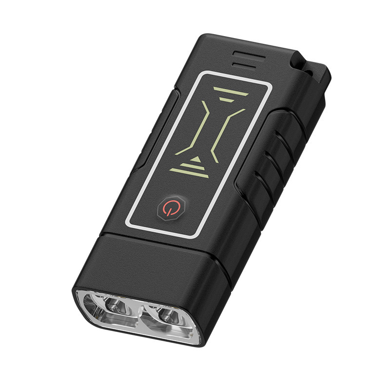 lámpara de pesca nocturna impermeable al aire libre iluminación alta luz montada en la cabeza super brillante de larga duración carga inteligente inducción luz de cabeza