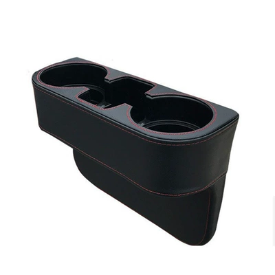 Car cup holder/beverage holder – seat gap storage box car
