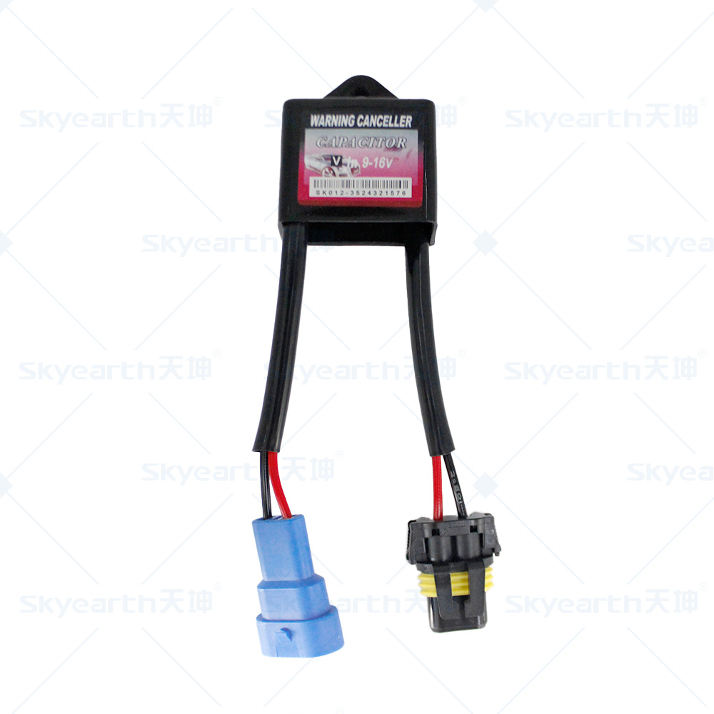 Venta directa de fábrica de lámpara de xenón HID de coche eliminador de fallas C6 filtro de doble línea decodificador de lámpara de xenón