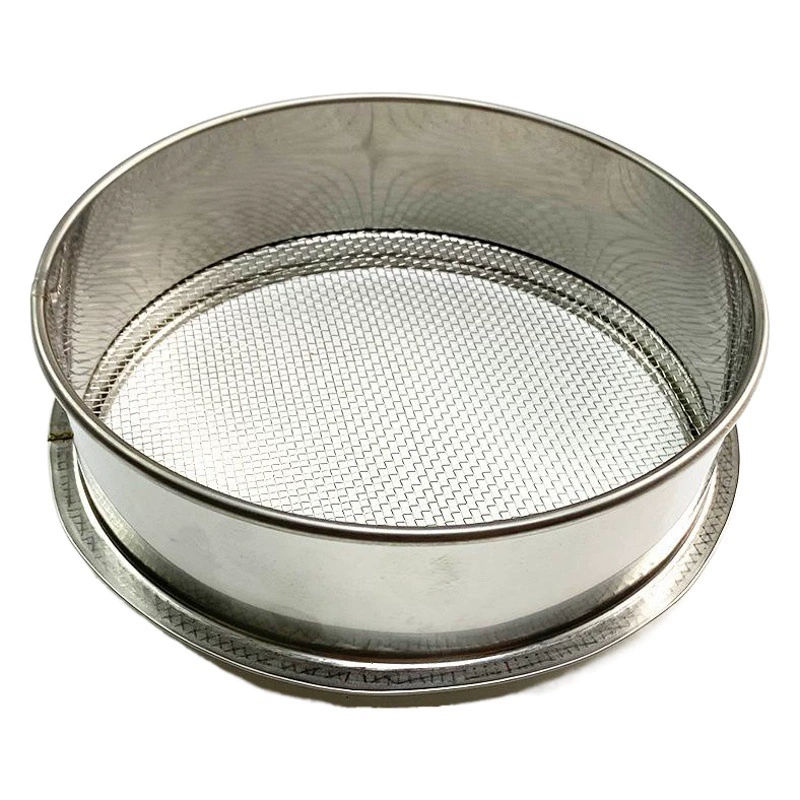 Оптовая 304 Нержавеющая Сталь Стандартное Сито Образца Сито Экспериментальное Сито Инспекционное Сито Фильтрующее Сито Фармакок Сито Порошковое Сито