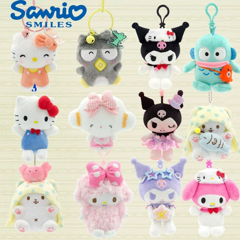 Плюшевый кулон (Sanrio) 5–16 см — брелок-игрушка, оригинальный декор для сумки